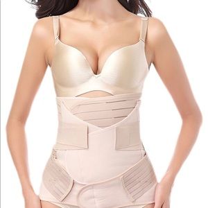 3 in 1 postpartum belly band girdle wrap